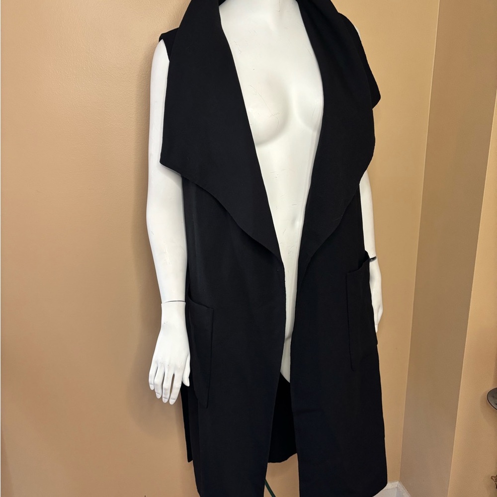 Mackage Black Midi Vest